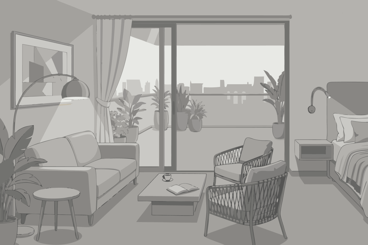 Apartamento com Vista do Lago